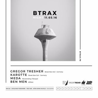 Gregor Tresher B2B Karotte - Live @ Rex Club (Paris, France) - 07.03.2016